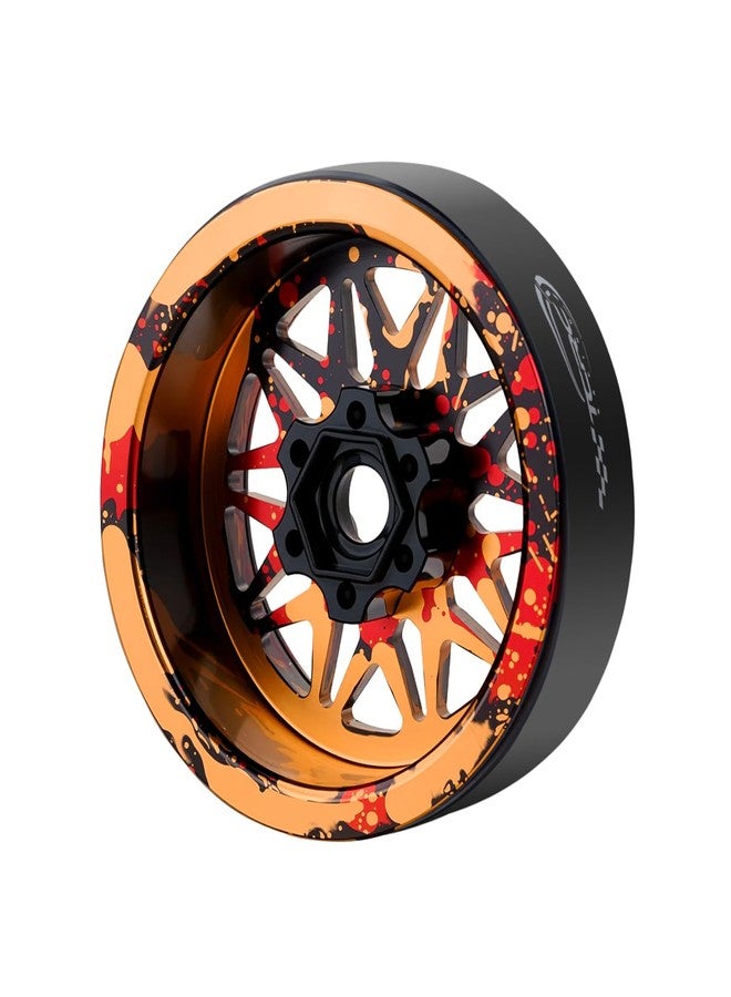 TCRC 4PCS Splash Anodizing Aluminum 2.2 Inch Beadlock Wheels Hubs for Axial SCX10 Wraith RR10 YETI TRX4 VS4-10 Redcat Gen8 D90 1/10 RC Crawler Car Upgrades - Image 5